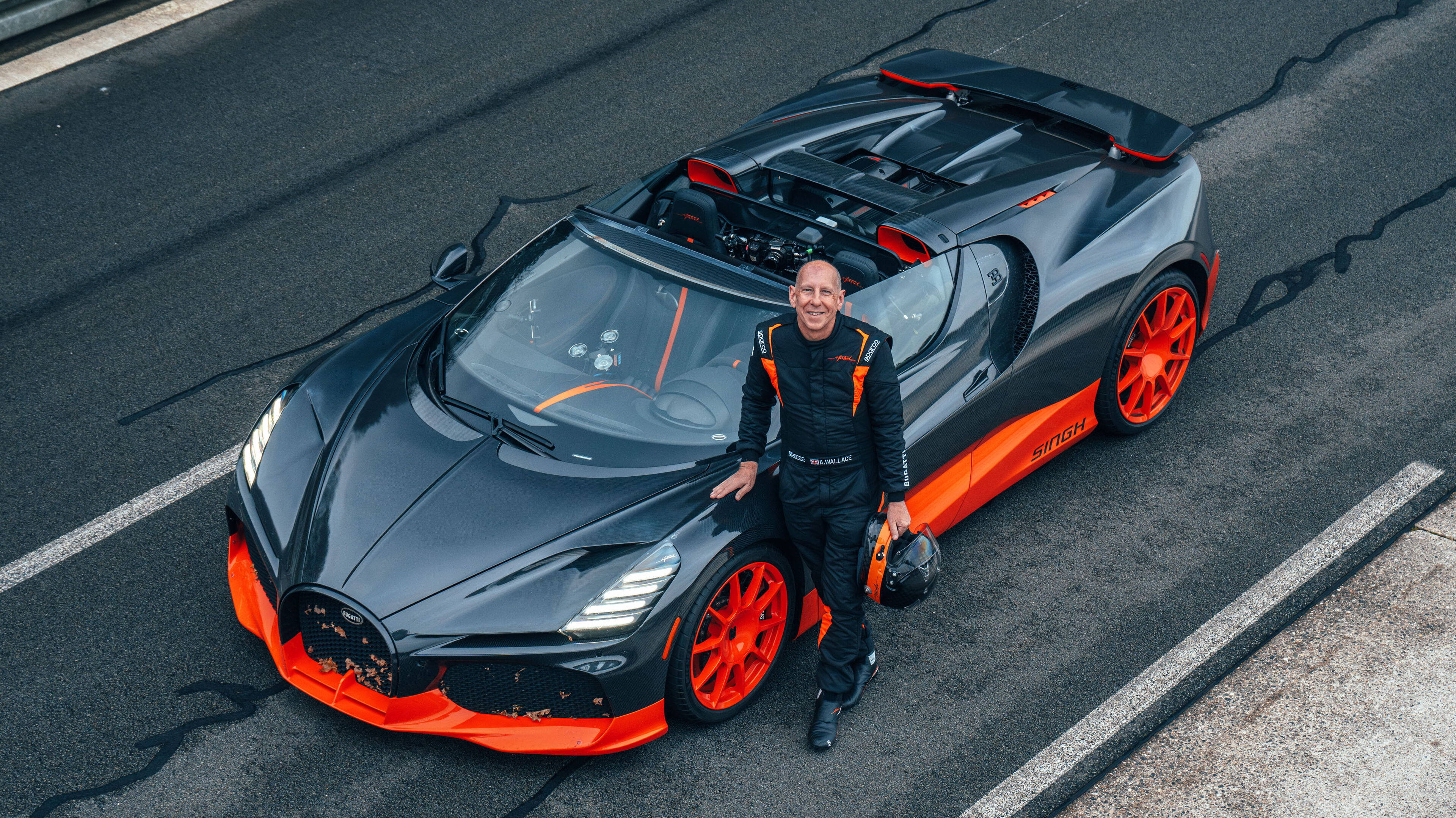 Bugatti's Andy Wallace: the Mistral was still climbing after